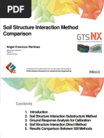 Soil Structure Interaction Method Comparison