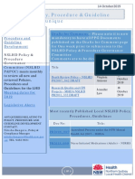 NSLHD Policy Procedure Guideline Communique 14 Oct 2019