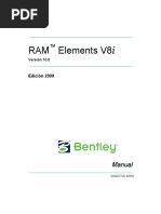 RAM ELEMENTS V8i