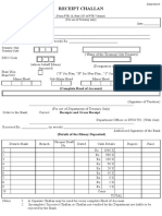 Challan Receipt PDF