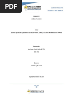 Informe Dificultades y Problemas Al Calcular El EVA, UAIDI y EL COSTO PROMEDIO DEL CAPITAL