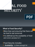 Global Food Security