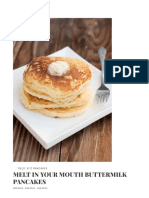 Buttermilk Pancakes - Oh Sweet Basil