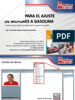 Consejos para El Ajuste de Motores A Gasolina