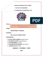 Informe de Estudio Hirologico 