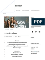 La Casa de Las Flores - Descarga Tu Serie Por MEGA