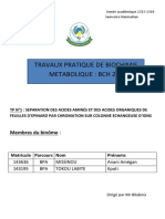 Chromatographie Sur Colonne Echangeuse D PDF