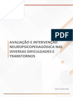 Avaliação e Intervenção Neuropsicopedagogica