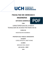 La Nueva Tecnología de Acceso Por Radio de 5G NR