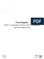 CORVELVA MRC 5 Contained in Priorix Tetra Complete Genome Sequencing PDF