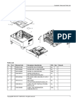 Samsung SL M3015dw ND Parts List (Exploded View)