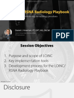 2019 12 - LOINC RSNA Radiology Playbook - RSNA 2019 Version