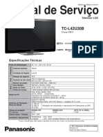 Panasonic TC-L42U30B - Manual de Servico