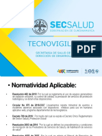 Presentación Tecnovigilancia Secretaria de Salud de Cundinamarca