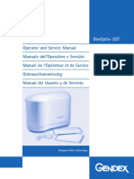 Gendex DenOptix QST Dental X-Ray System - Maintenance Manual