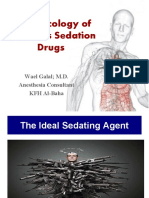 Pharmacology of Sedative Drugs