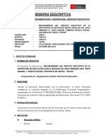 3.0 Memoria Descriptiva Capacitacion