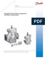 Danfoss Reguladores - de - Presion - y - Temperatura - Tipo - PM - RD4XA405 PDF