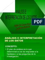 Análisis e Interpretación de Los Datos