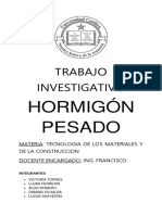 Hormigón Pesado