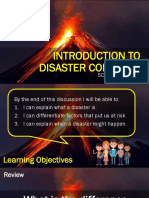 Introduction To Disaster Concepts PDF