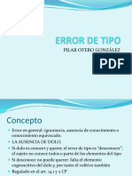 Error de Tipo