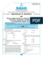 NSEA 2019-20 (24 Nov 2019) - Qs & Ans