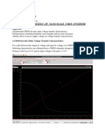 CMOS Inverter Modelling On CADENCE