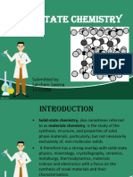 Solid State Chemistry 13102066