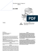 DocuColor 2006 Service Manual