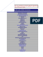 Listado de Insecticidas 2010