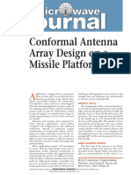 Remcom ConformalAntennaOnMissile MWJournal January2013 PDF