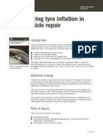 Safety During Tyre Inflating