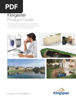 Kingspan Klargester GB Product Guide July 2018