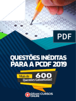 PCDF Questões