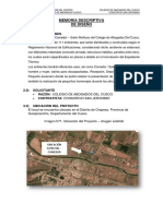 MEMORIA DESCRIPTIVA - Idea Comedor PDF