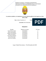 Metodos Estadisticos en La Educacion Superior de Honduras