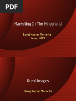 Marketing in The Hinterland: Saroj Kumar Mohanta