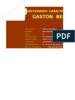 GASTON BERGER - Plantilla de Calificacion