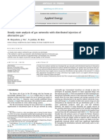 Steady State Analysis of Gas Networks With Distributed Injection of Alternative Gas PDF