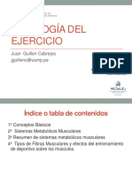 Clase 1 Fisiologia Del Ejercicio PDF