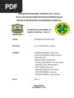 Plan General de Manejo Forestal