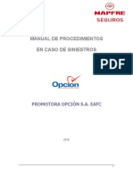 Procedimiento de Siniestros Opción - Mapfre