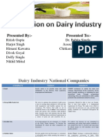 Dairy Industry