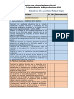 Lista de Cotejo Diagnóstico PEMC PDF