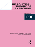 April Carter - Political Theory of Anarchism (1971, Law Book Co of Australasia) PDF