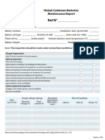 Maintenance Report Saft