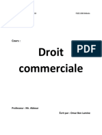 Droit Commerciale