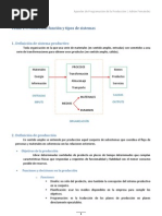 Apuntes de Programación de La Producción