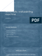 Automatic Wall Painting Machine